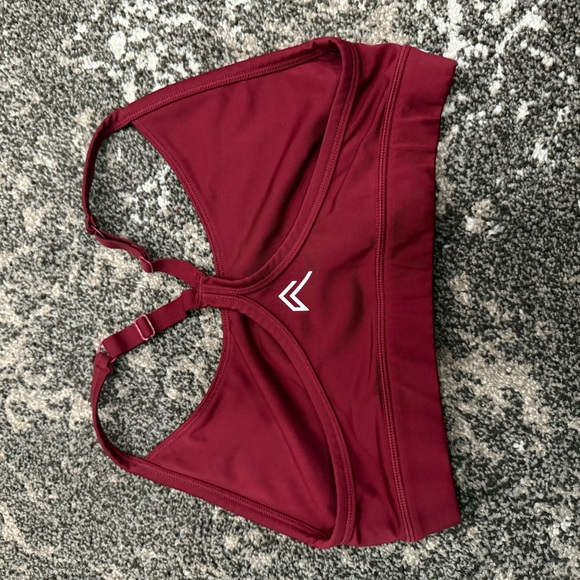 Oner Active Maroon Sports Bra - Picture 2 of 2
